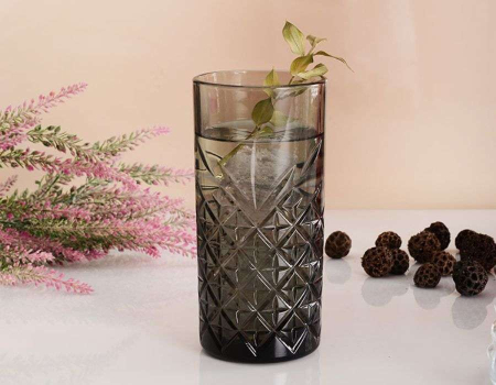 Pahar long drink Pasabahce 52800G TIMELESS 450 ml, gri transparent [1]