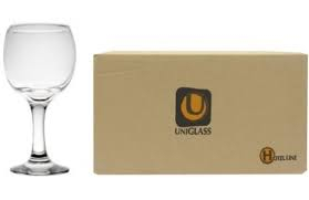 Vase si accesorii bucatarie - Pahar picior apa alb 27.5cl kouros 91502-mc12