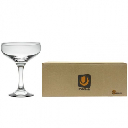 Vase si accesorii bucatarie - Pahar picior sampanie alb 22cl kouros 96502-mc12