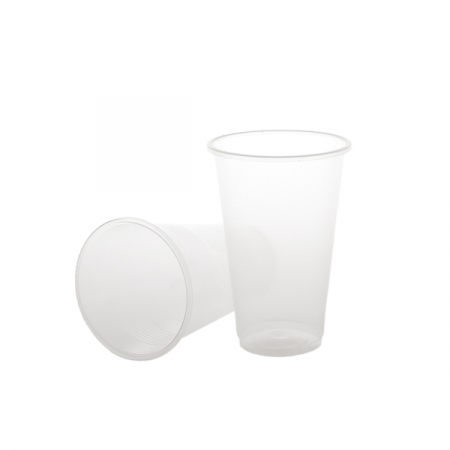 Pahare plastic transparent 330ml 50buc/set smx [1]