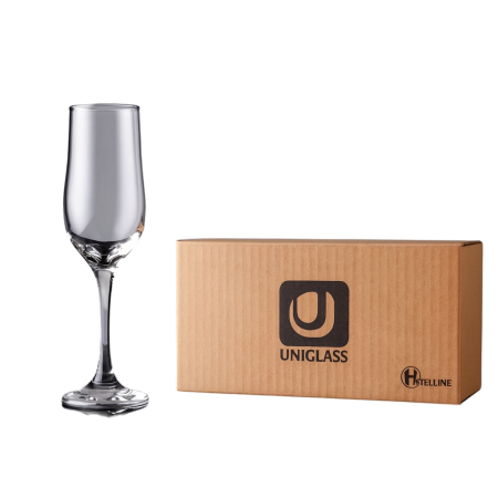 Vase si accesorii bucatarie - Pahar Sampanie Kouros 19 cl - 12 Buc / Set – Eleganta si finete pentru momente speciale