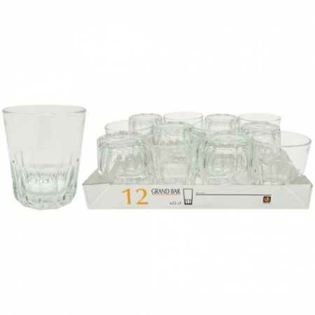 Pahare - Pahar vodka alb 12cl grandbar tavita 12buc 55026-sc12b4