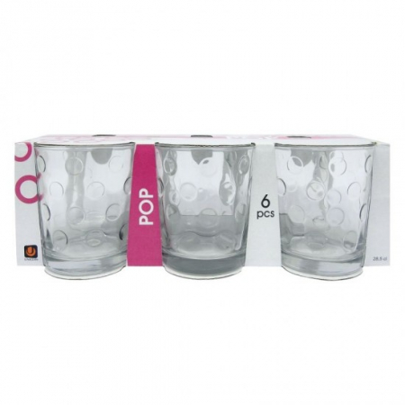 Pahare - Pahar whisky alb 29cl pop set 6buc 53056-sl6b6