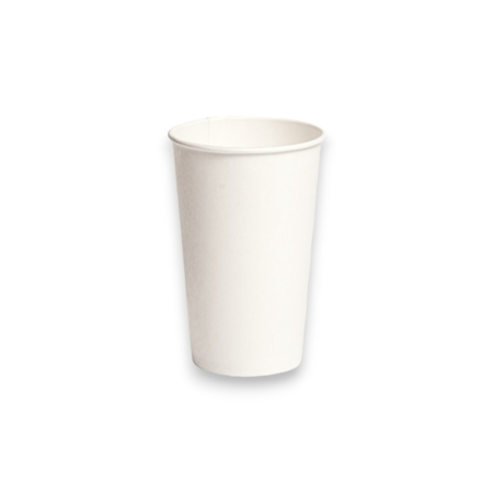 Pahare carton 12 oz pentru bauturi calde, ALB, 50 buc/set [1]