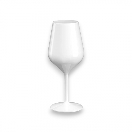 Vase si accesorii bucatarie - Pahare de Vin din Tritan Alb – 470 ml - 6 Buc / Set