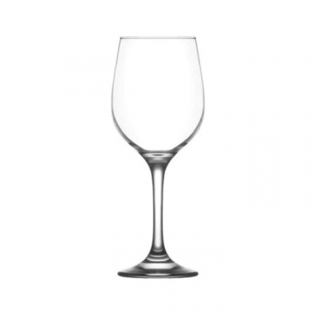 Vase si accesorii bucatarie - Pahare din Sticla pentru Vin cu Picior FAM 556 395 ml -  6BUC/SET