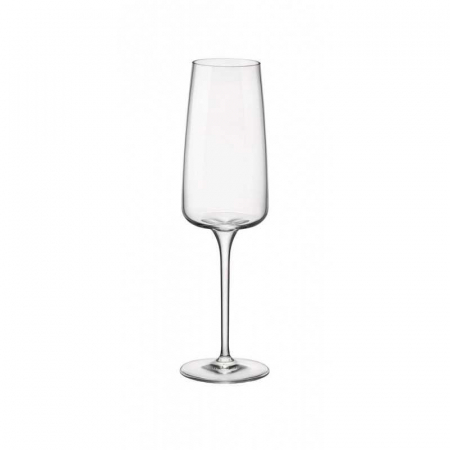 Vase si accesorii bucatarie - Pahare pentru Șampanie Bormioli Nexo, 240 ml , 6 Buc / Set – Eleganță Italiană pentru Ocazii Rafinate