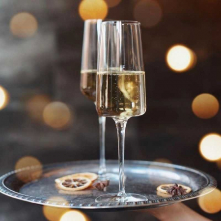 Pahare pentru Șampanie Bormioli Nexo, 240 ml , 6 Buc / Set – Eleganță Italiană pentru Ocazii Rafinate [3]