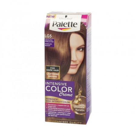 Vopsea par - Palette icc vopsea par lg5 ciocolatiu stralucitor
