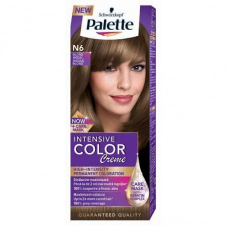 Ingrijirea parului - Palette icc vopsea par n6 blond mediu