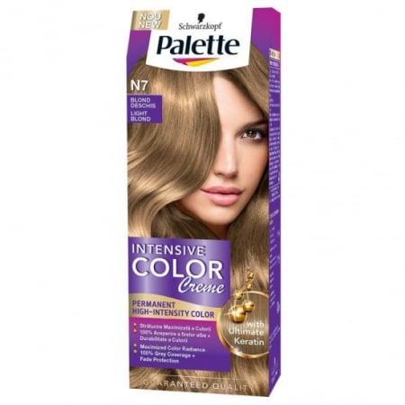 Ingrijirea parului - Palette icc vopsea par n7 blond deschis