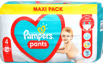 Ingrijirea corpului - Pampers scutec pants nr.4 9-15kg 48buc