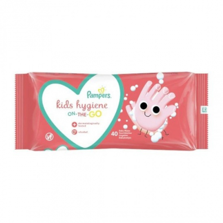 Consumabile hartie - Pampers servetele umede kids hygiene 40buc