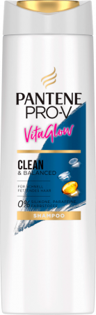 Sampon - Pantene sampon 300ml vita glow clean&balanced