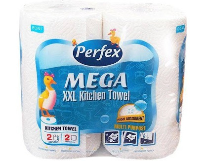 Consumabile hartie - Perfex prosop bucatarie mega xxl 2role 2str