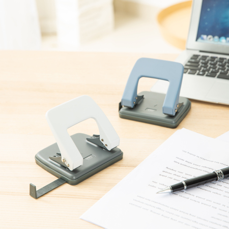 Perforator 20 Coli Metalic DELI – Durabilitate și performanță la birou [2]