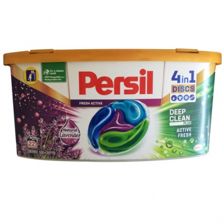 Detergenti rufe - Persil detergent capsule 22buc disc lavanda active fresh