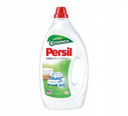 Detergenti rufe - Persil detergent lichid 3.42l 76spalari azul branco