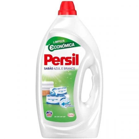 Detergent rufe lichid - Persil detergent lichid 4.5l blue white 100 spalari