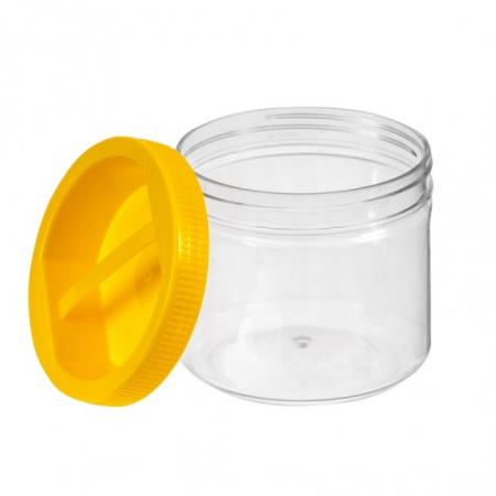 Bricolaj, casa si gradina - Pet borcan 0.680l cu capac 110mm 20buc/set b11009