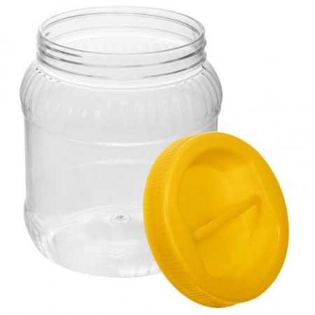 Pet - Pet borcan 1.5l cu capac 16buc/set