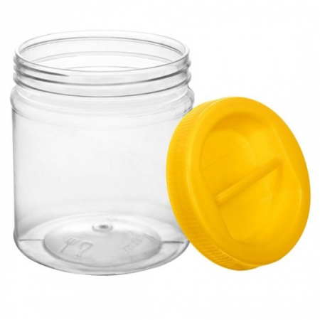 Pet - Pet borcan 1l cu capac 12buc/set