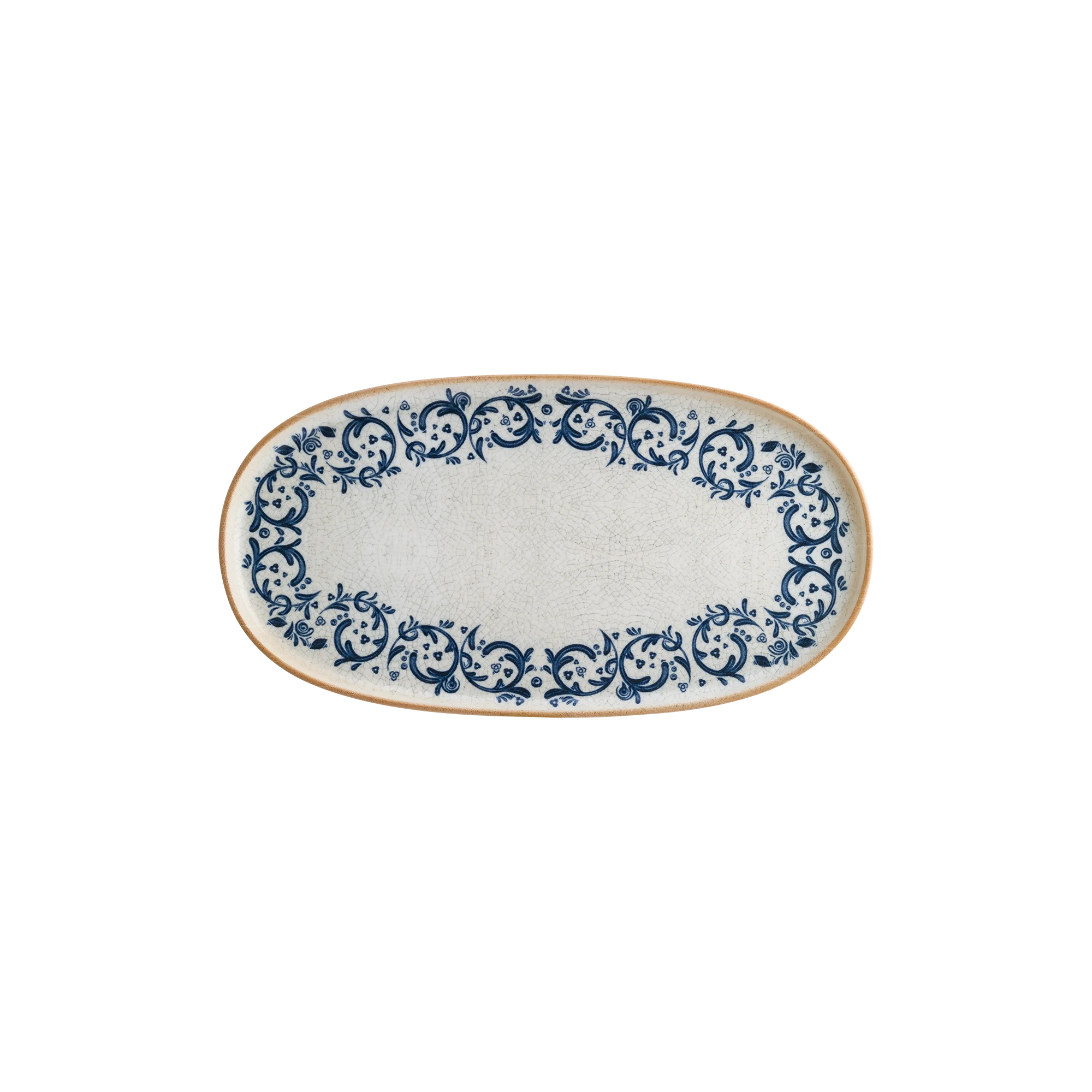 Farfurii - Platou oval Bonna Viento Hygge 30 cm din porțelan