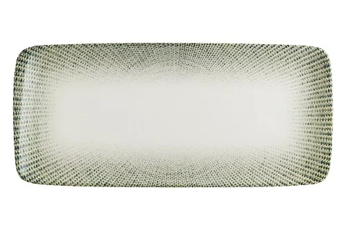 Vase si accesorii bucatarie - Platou Rectangular din Portelan Bonna Sway Moove 34×16 cm ( S-MT-SWYMOV35DT )– Design Modern si Rezistenta Profesionala