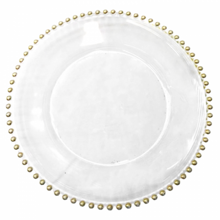 Vase si accesorii bucatarie - Platou rotund din PVC Lux – 31 cm