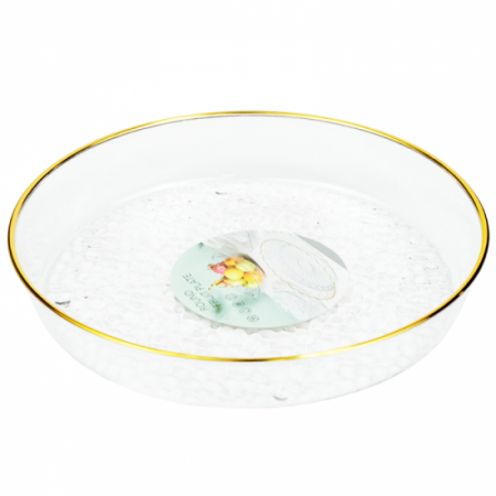 Vase si accesorii bucatarie - Platou rotund pvc wei a-14339