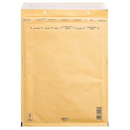 Birotica & Papetarie - Plic antisoc cu bule de aer H/18, maro, 290 × 370 mm – GPV
