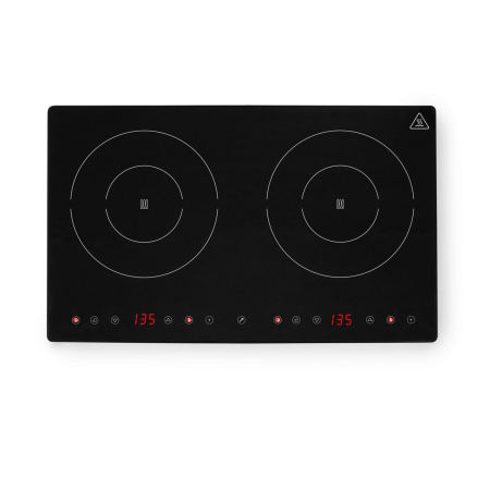 Plita dubla cu inductie Black Line, 3500W, 608x370x(H)61mm [1]