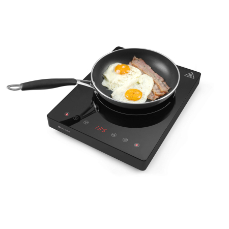 Plita inductie BlackLine 2000w, display, 293x373x56(H)mm [0]