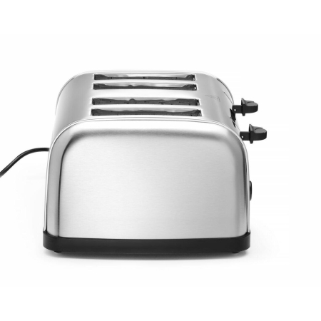 Prajitor paine, 4 felii, inox, 240V/1500w, 295x335x(H)180mm [4]