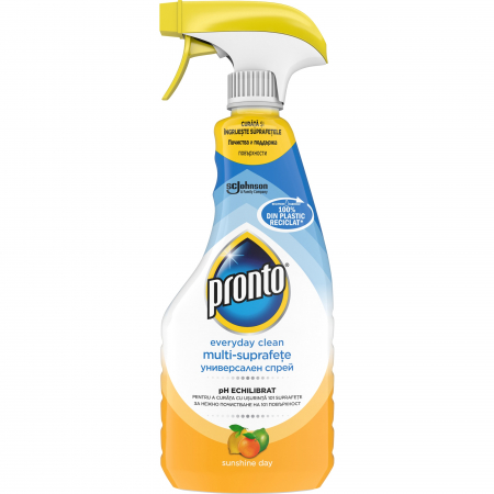 Solutie mobila - Pronto pulverizator multisuprafete 500ml citrice sunshine day