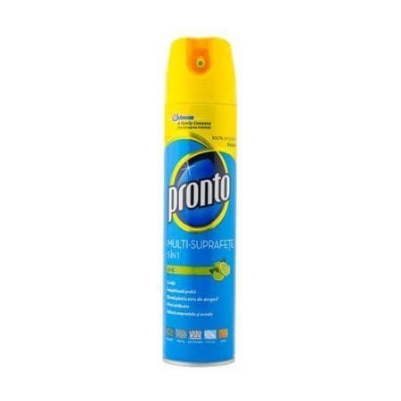 Detergenti si solutii de curatenie - Pronto spray mobila 300ml multisuprafete lime