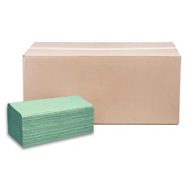 Prosoape Pliate V Verde, 1 Strat, 200 Foi 21x23 Cm [1]