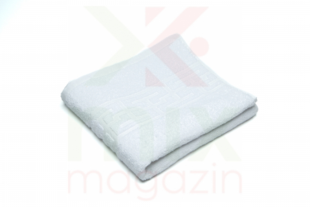 Textile - Prosop fata 50x90 cm, 400 gr/mp, produs in pakistan, 100% bumbac, culoare : alb