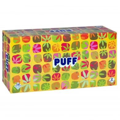 Servetele hartie - Puff servetele cutie pop up 2 straturi 150buc