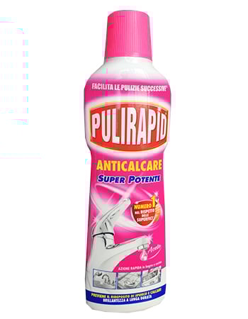 Anticalcar lichid - Pulirapid solutie anticalcar cu otet 500ml