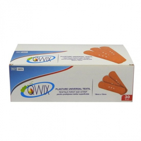 Ingrijirea corpului - Qwix plasturi textil universal 30cutii/set