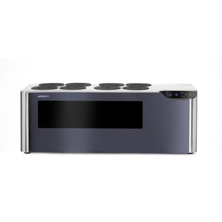 Racitor de vin pentru blat, 2 zone, Arktic, negru, 220-240V/50W, 800x350x(H)293mm [0]
