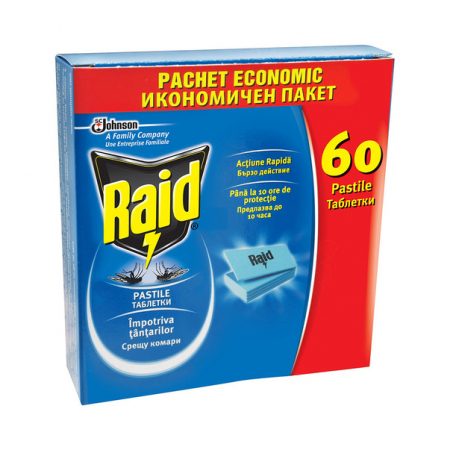 Bricolaj, casa si gradina - Raid antitantari pastile 60buc