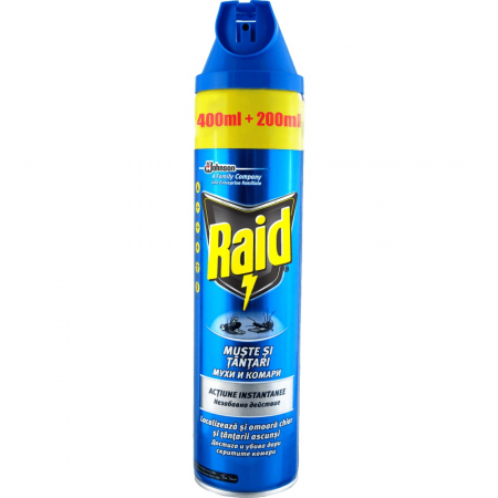 Bricolaj, casa si gradina - Raid insecticid muste tantari 600ml