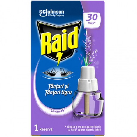Insecticide - Raid rezerva lichida tantari 21ml lavanda