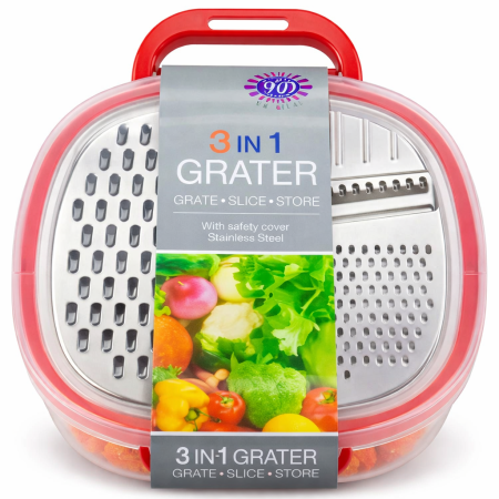 Ustensile bucatarie - Răzătoare cu bol 3 în 1 MX – practică și multifuncțională