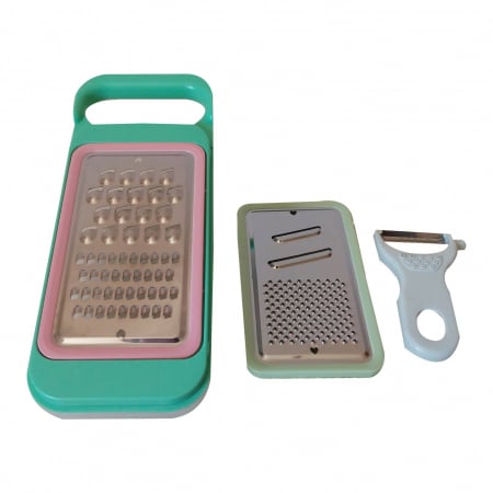 Ustensile bucatarie - Razatoare cu bol 4piese mx