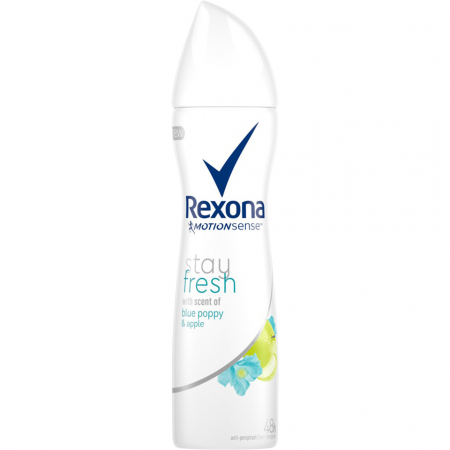 Ingrijirea corpului - Rexona antiperspirant deo 150ml blue poppy apple