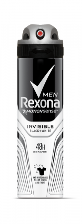 Ingrijirea corpului - Rexona antiperspirant deo 150ml men invisible bw