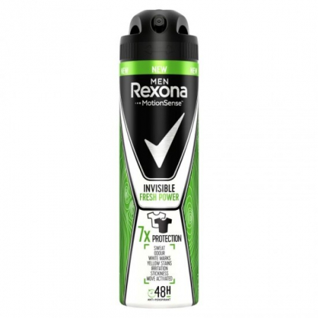 Ingrijirea corpului - Rexona antiperspirant deo 150ml men invisible power fresh